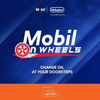 MOBIL ON WHEELS – CHANGE OIL AT YOUR DOORSTEPS!