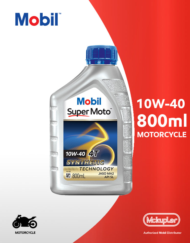 Mobil Super Moto™ 10W-40 | McKupler Inc.
