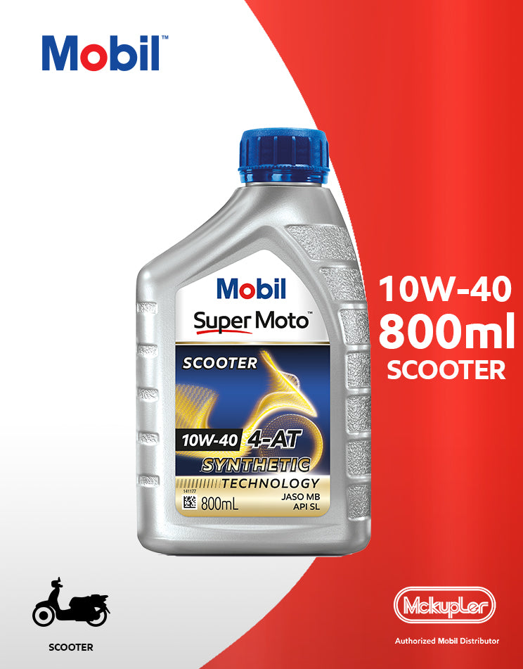 Mobil Super Moto™ Scooter 10W-40