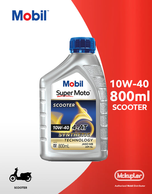 Mobil Super Moto™ Scooter 10W-40